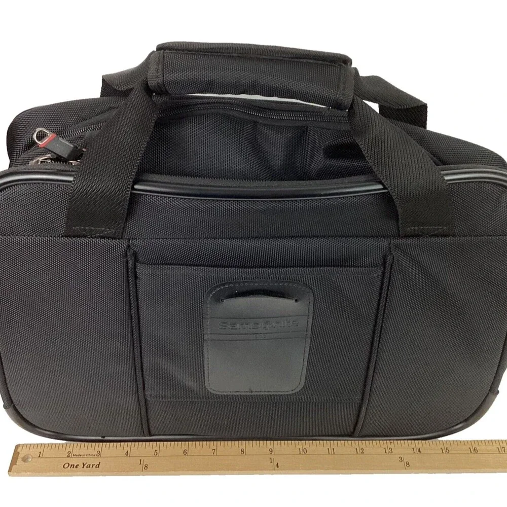 Samsonite Briefcase Carry-On - Black - Shoulder Strap - 1000547 - 20170404